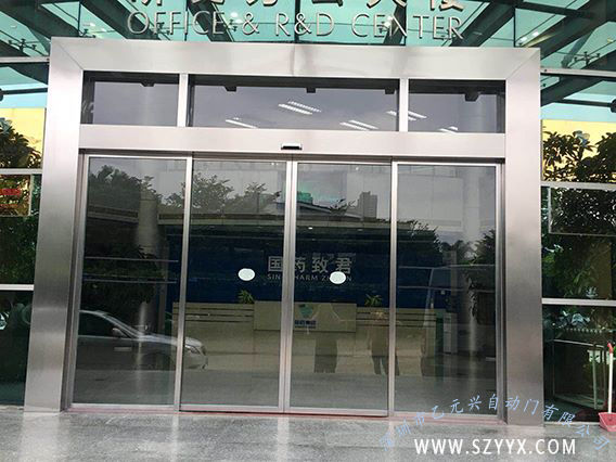 不銹鋼玻璃自動門 不銹鋼玻璃自動門