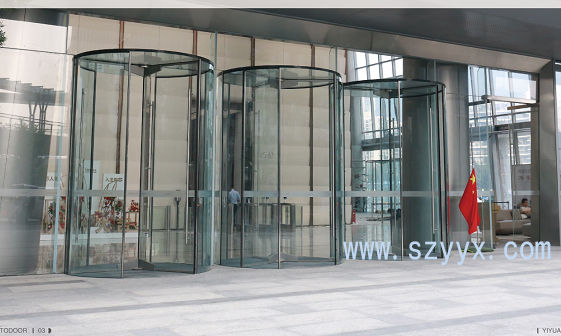 水晶弧形自動門-星級酒店案例 水晶弧形自動門-星級酒店案例