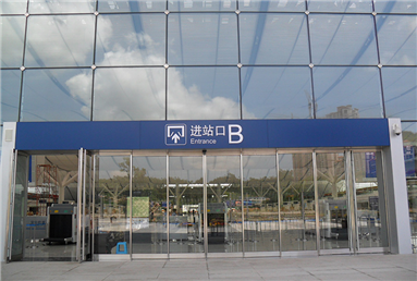 重疊自動門定制-實景圖片 重疊自動門定制-實景圖片